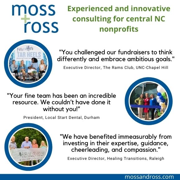 Moss and Ross client testimonial graphic